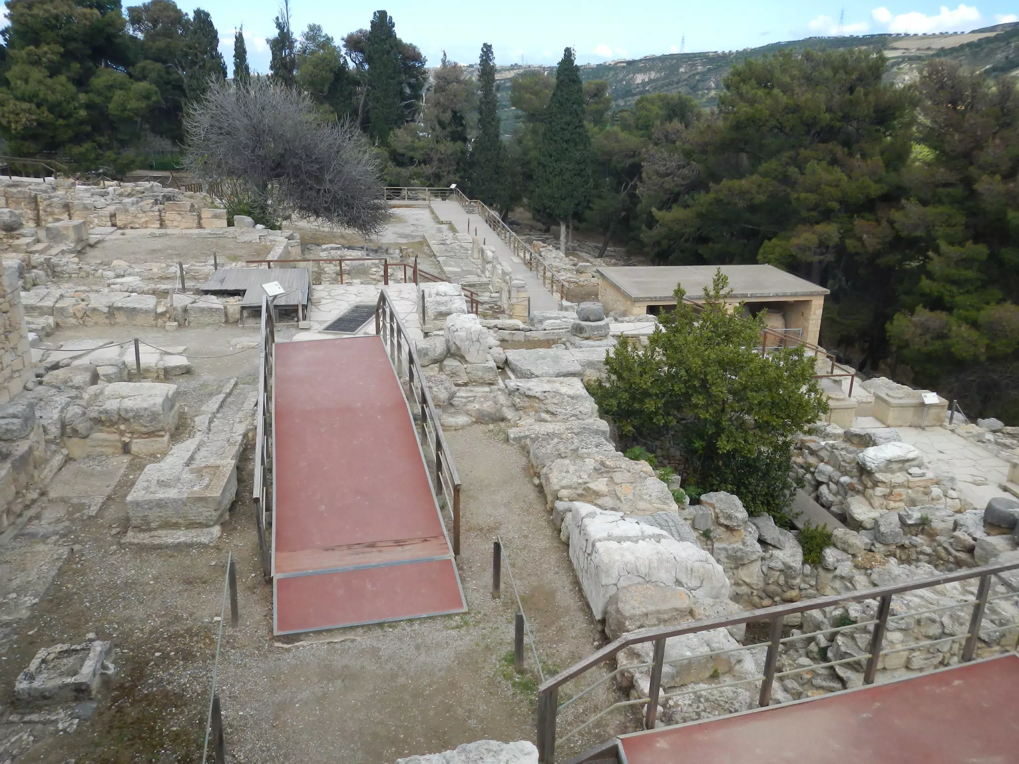 Ruins at Knossos