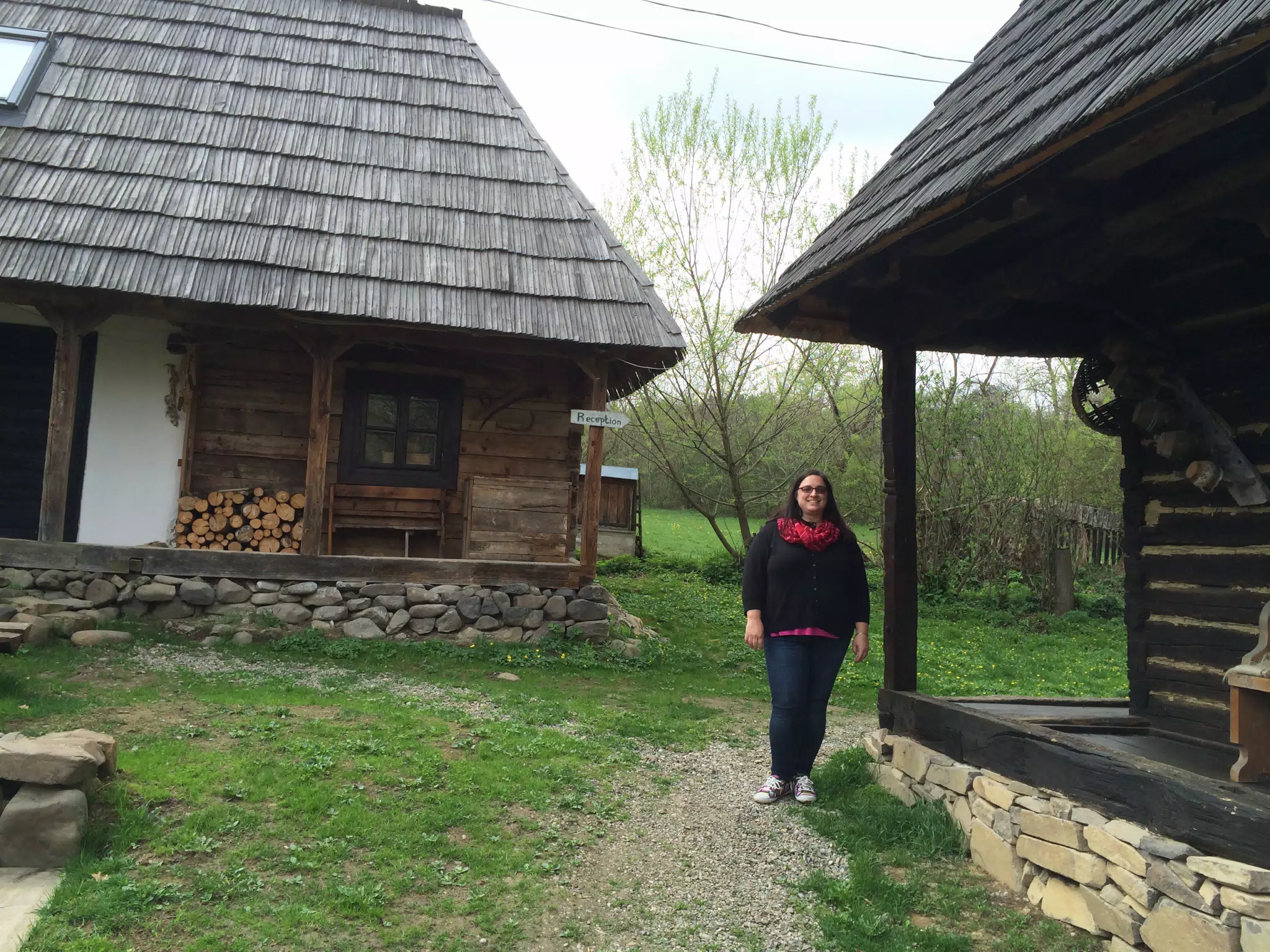 Dominica at Hotel in Romania