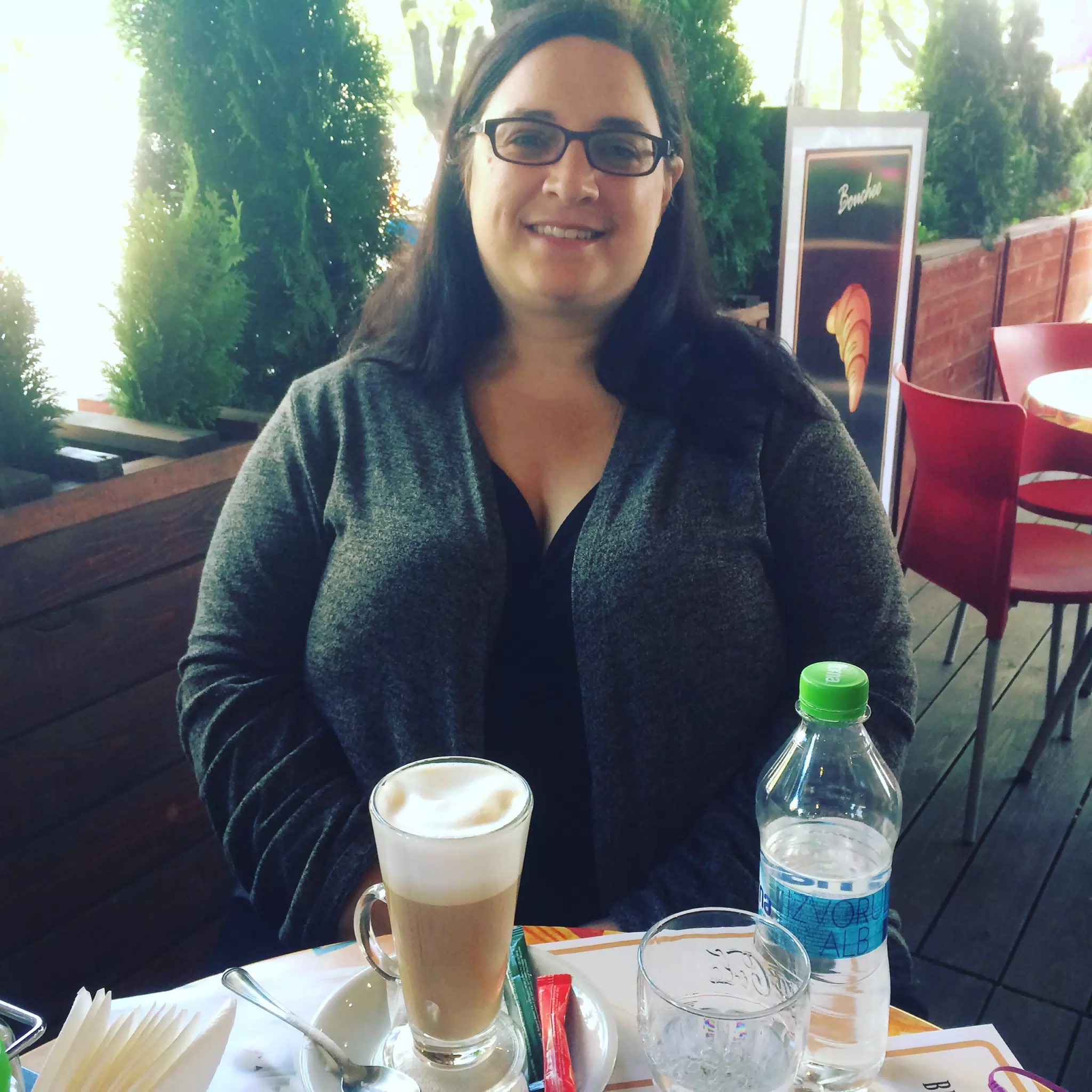 Dominica with Coffee in Chisinau Moldova