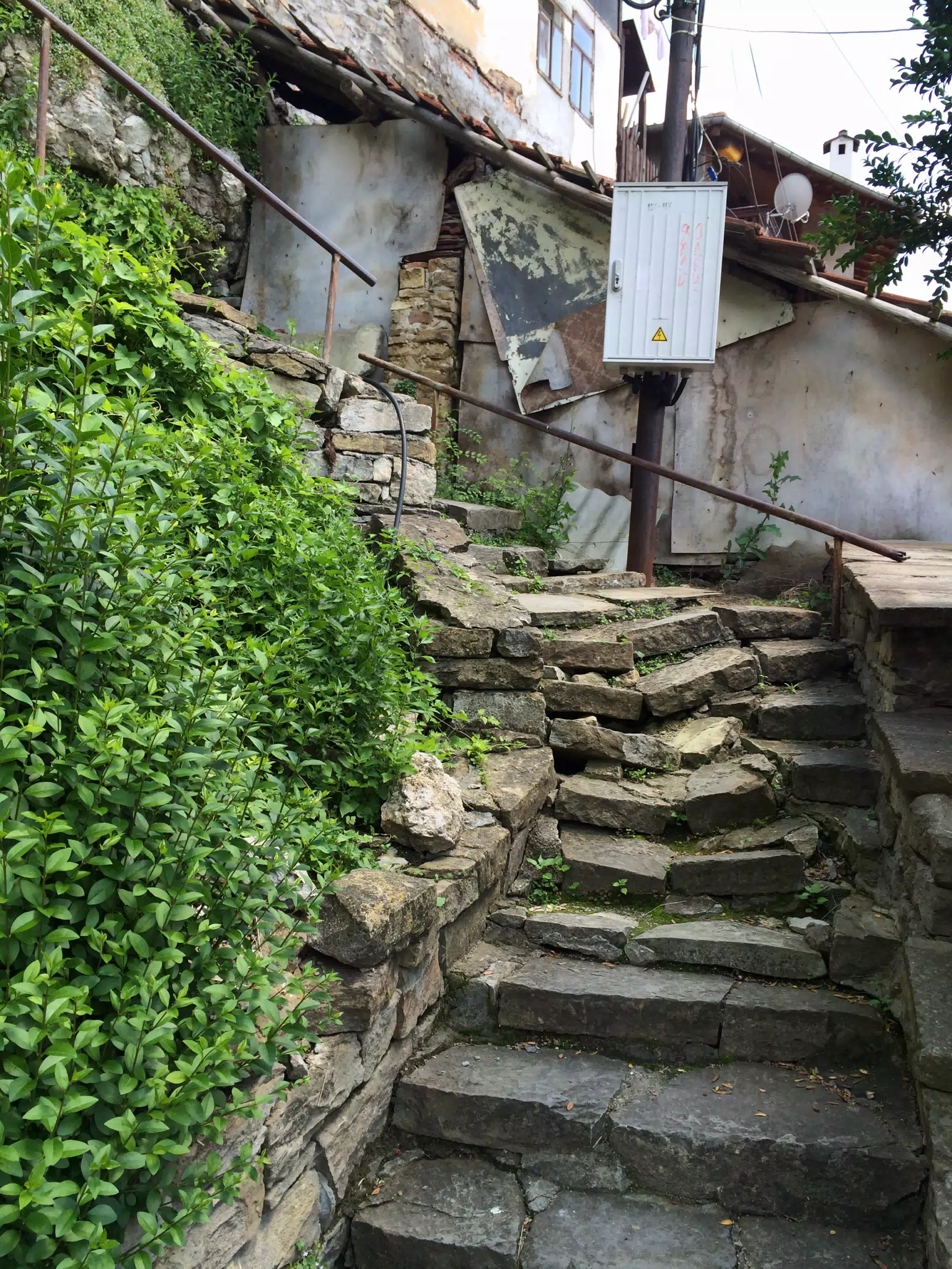 Steps in Veliko Turnovo, Bulgaria