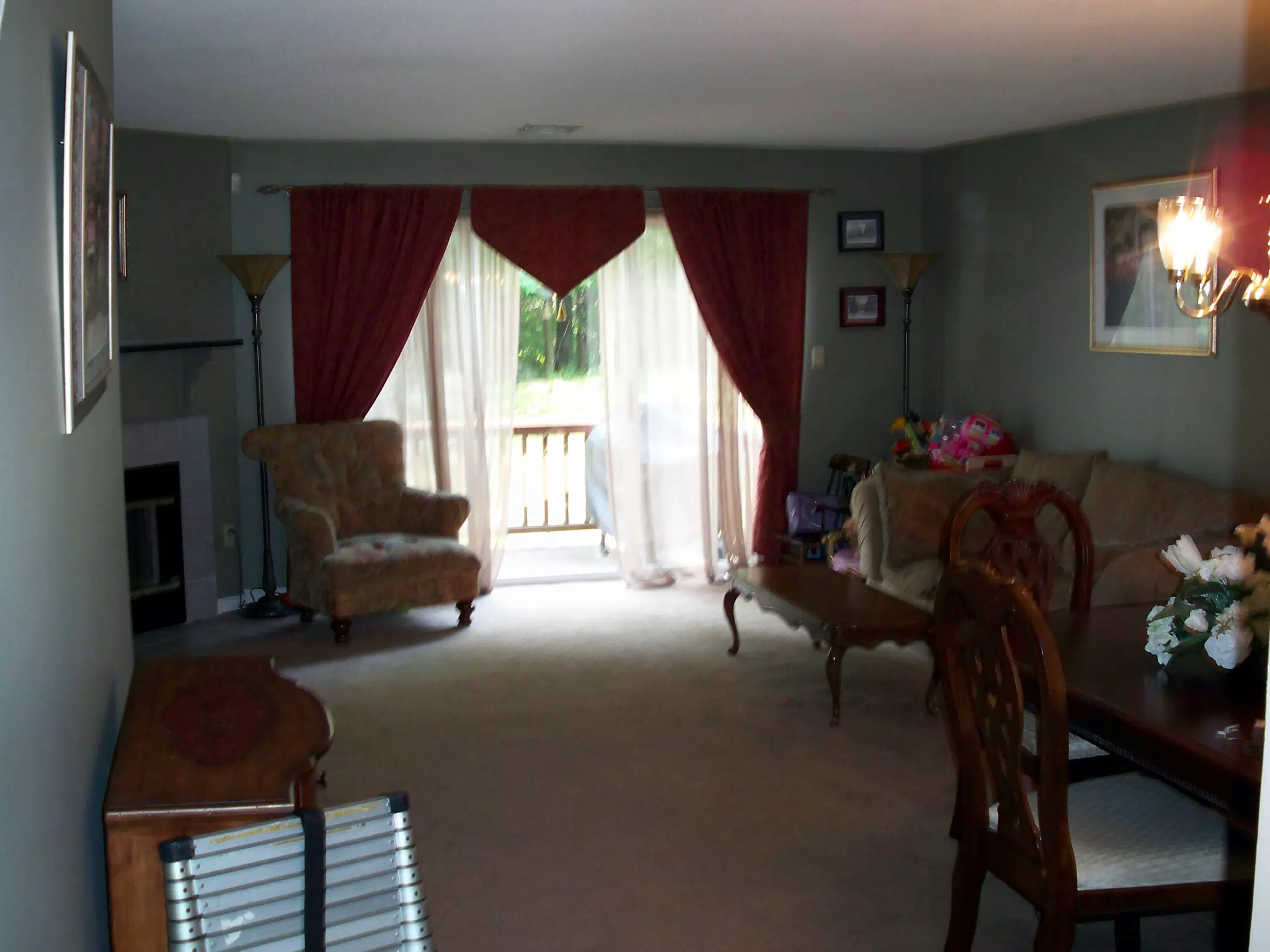 Peekskill Living Room from Hallway Blurry