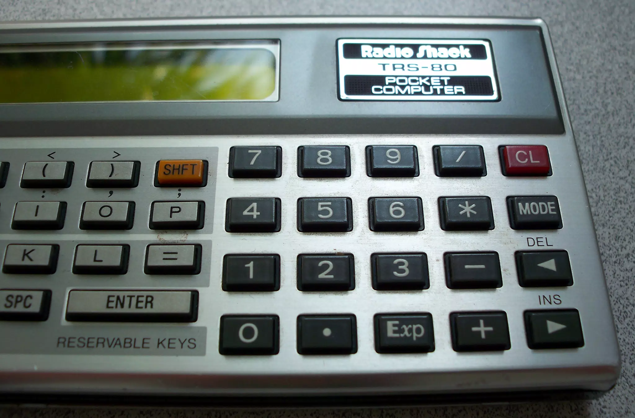 Pocket TRS80 Right Side