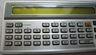 Pocket TRS80 Left Side