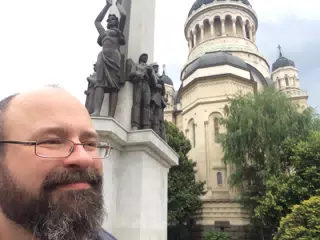 Scott Selfie in Cluj-Napoca