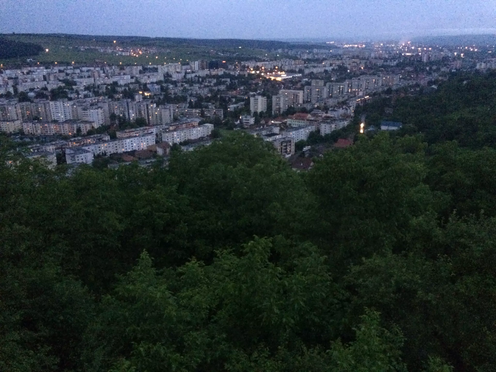 Targu Mures at Night