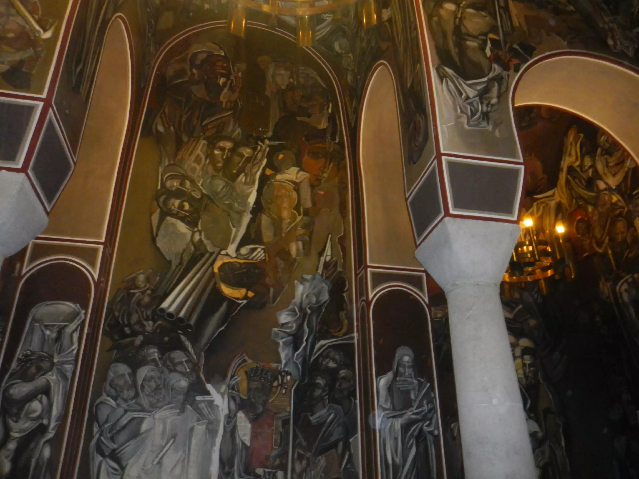 Inside the Chapen at the Fortress in Tarnovo, Bulgaria