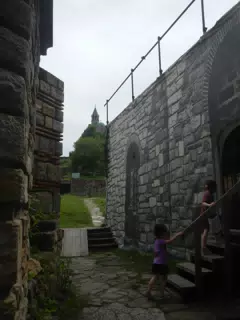 Exploring the Old Fortress at Tarnovo