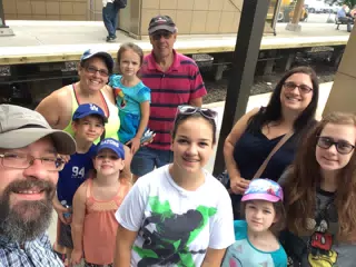Tocco Family Portait at Croton Harmon Station