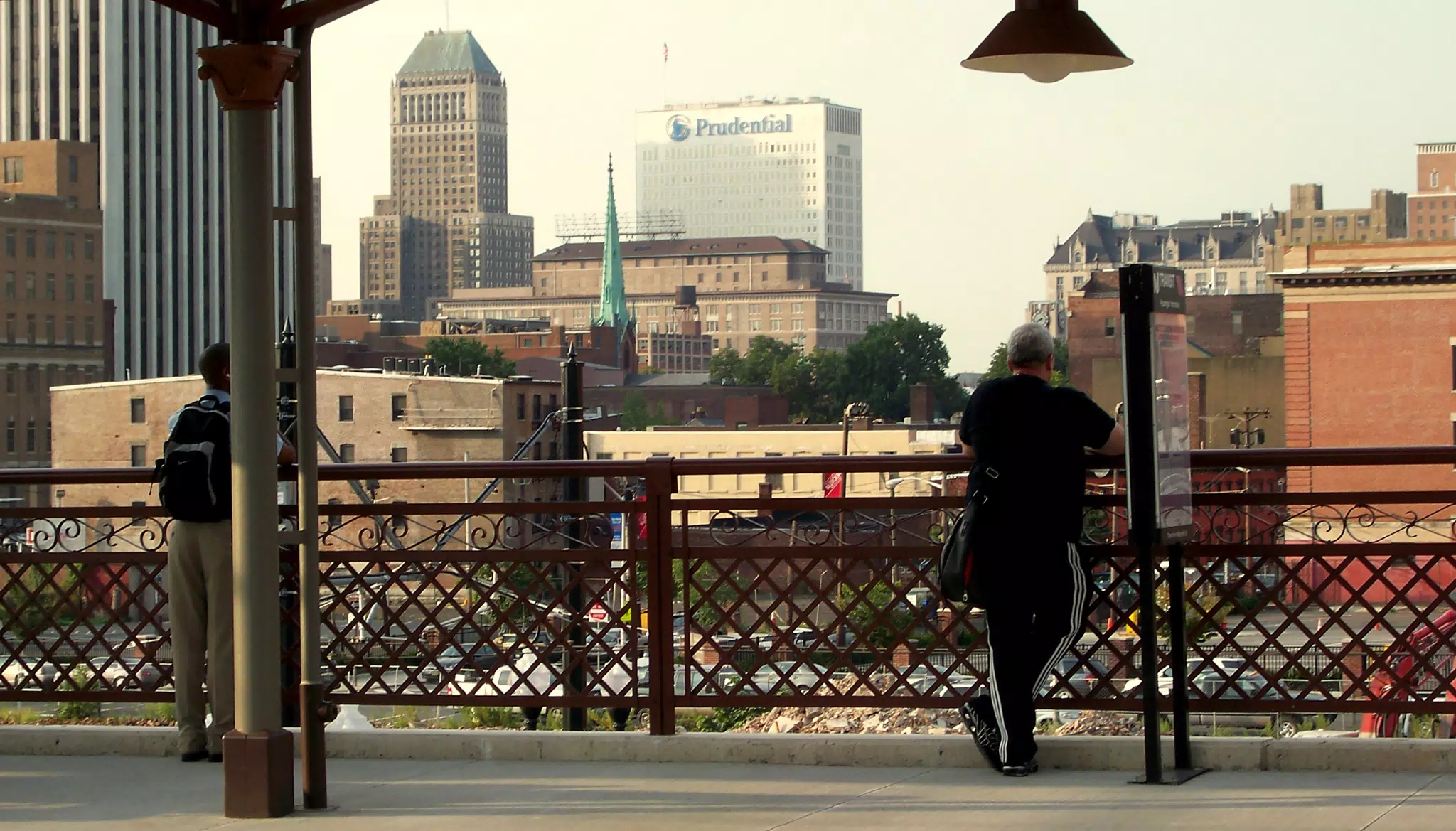 Downtown Newark from Broad Street Train Station