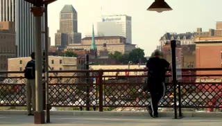 Downtown Newark from Broad Street Train Station