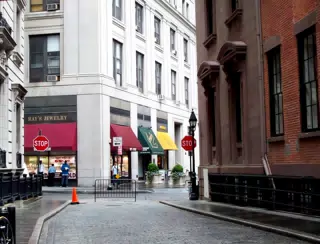 North End of Stone Road at Hanover Square