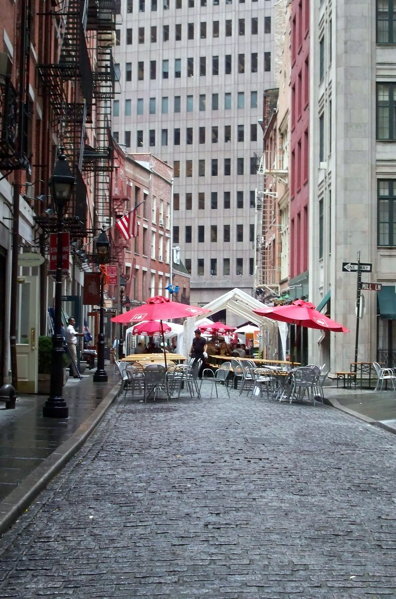 Cobblestones of Stone in Downtown
