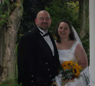Scott Alan Miller and Dominica Miller's Wedding Portrait