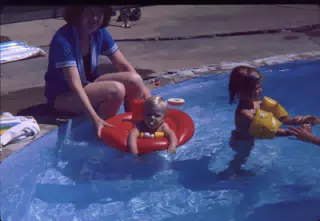 Mom and Cousin Gwen
