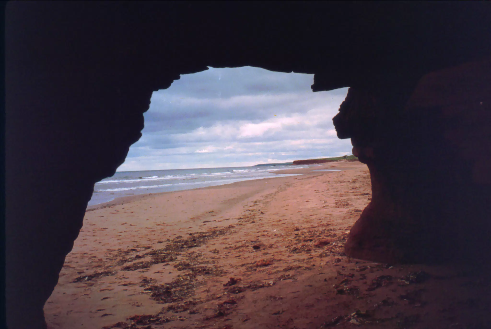 Cavendish Beach through Arch, Prince Edward Island