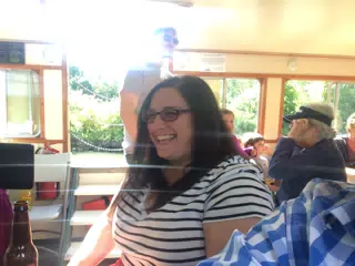 Dominica on Erie River Boat