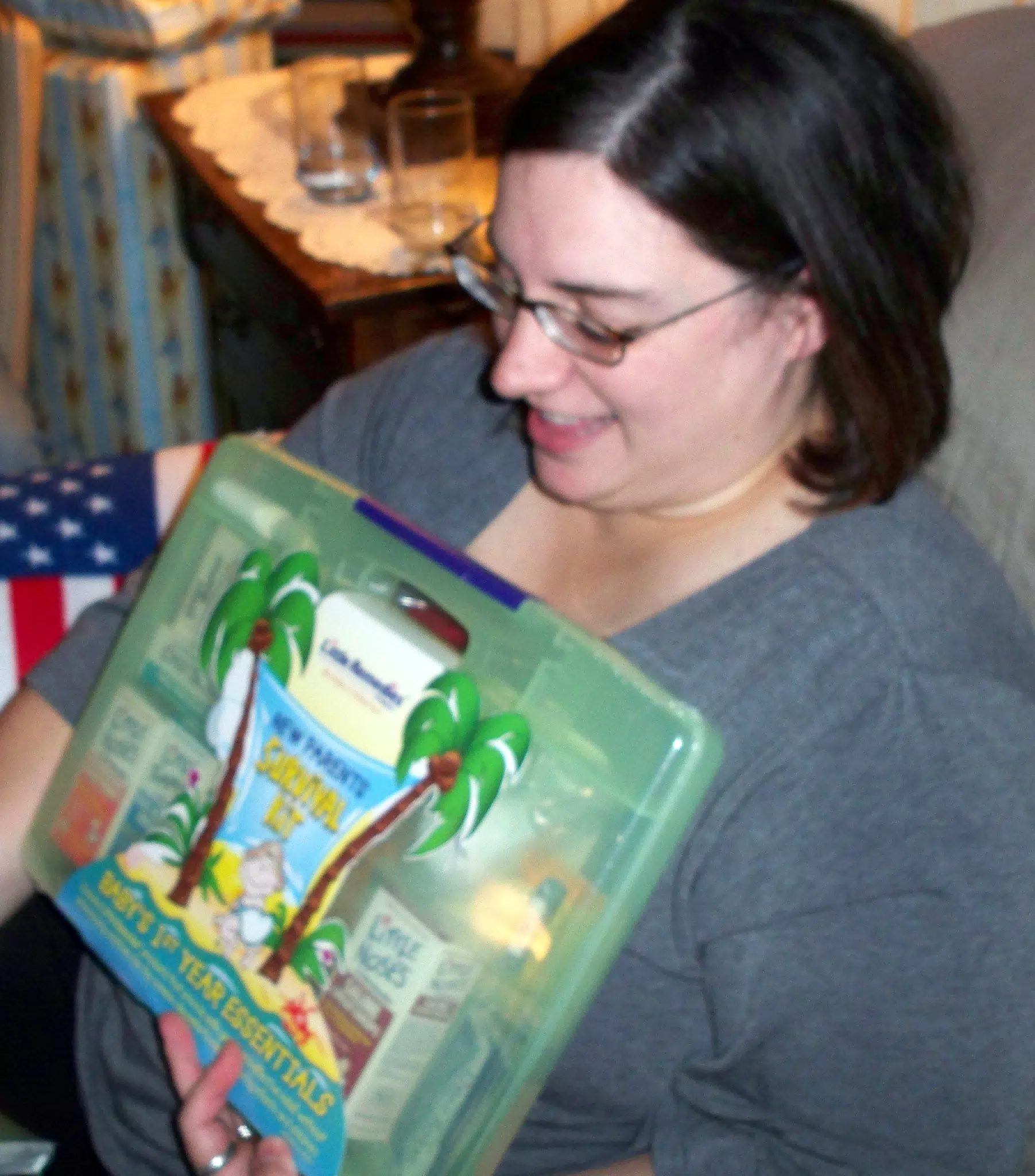 Baby Shower - Blurry Baby First Aid Kit