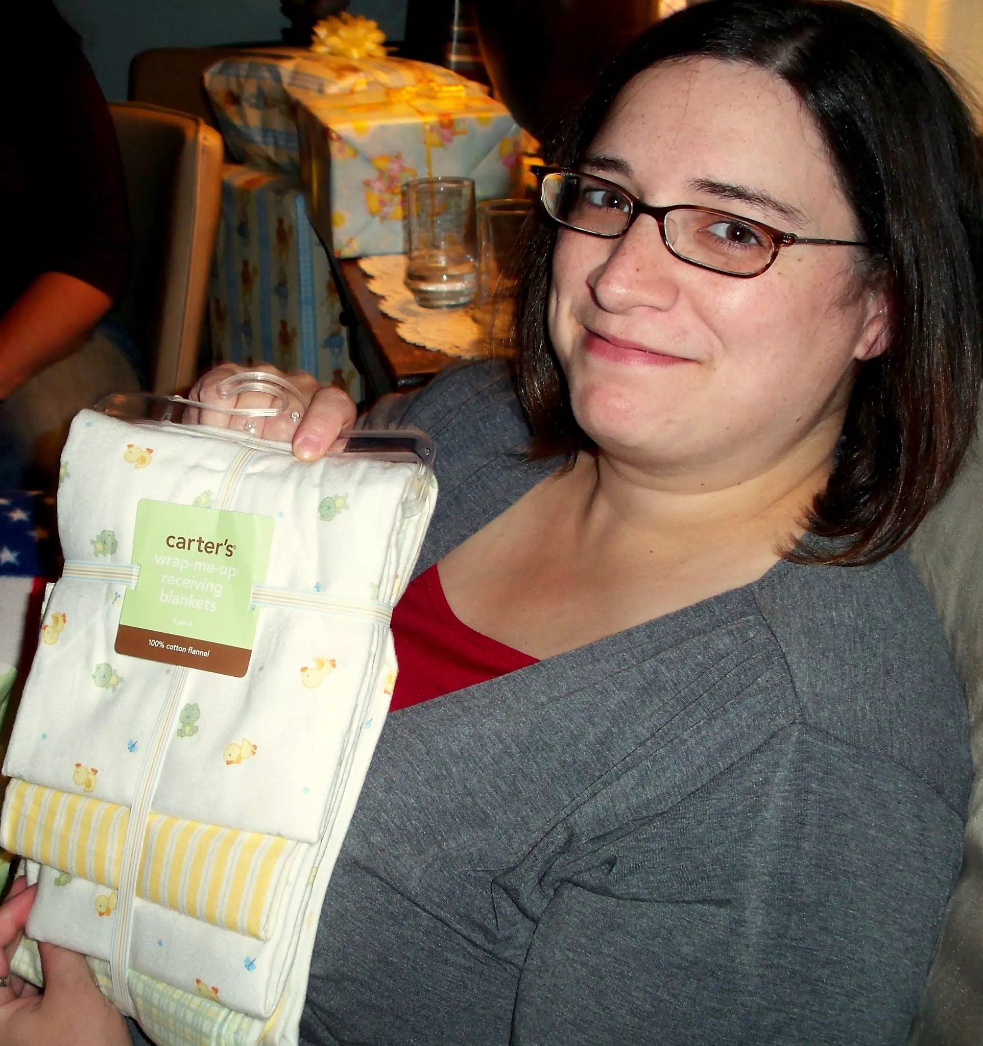 Baby Shower Receiving Blankets