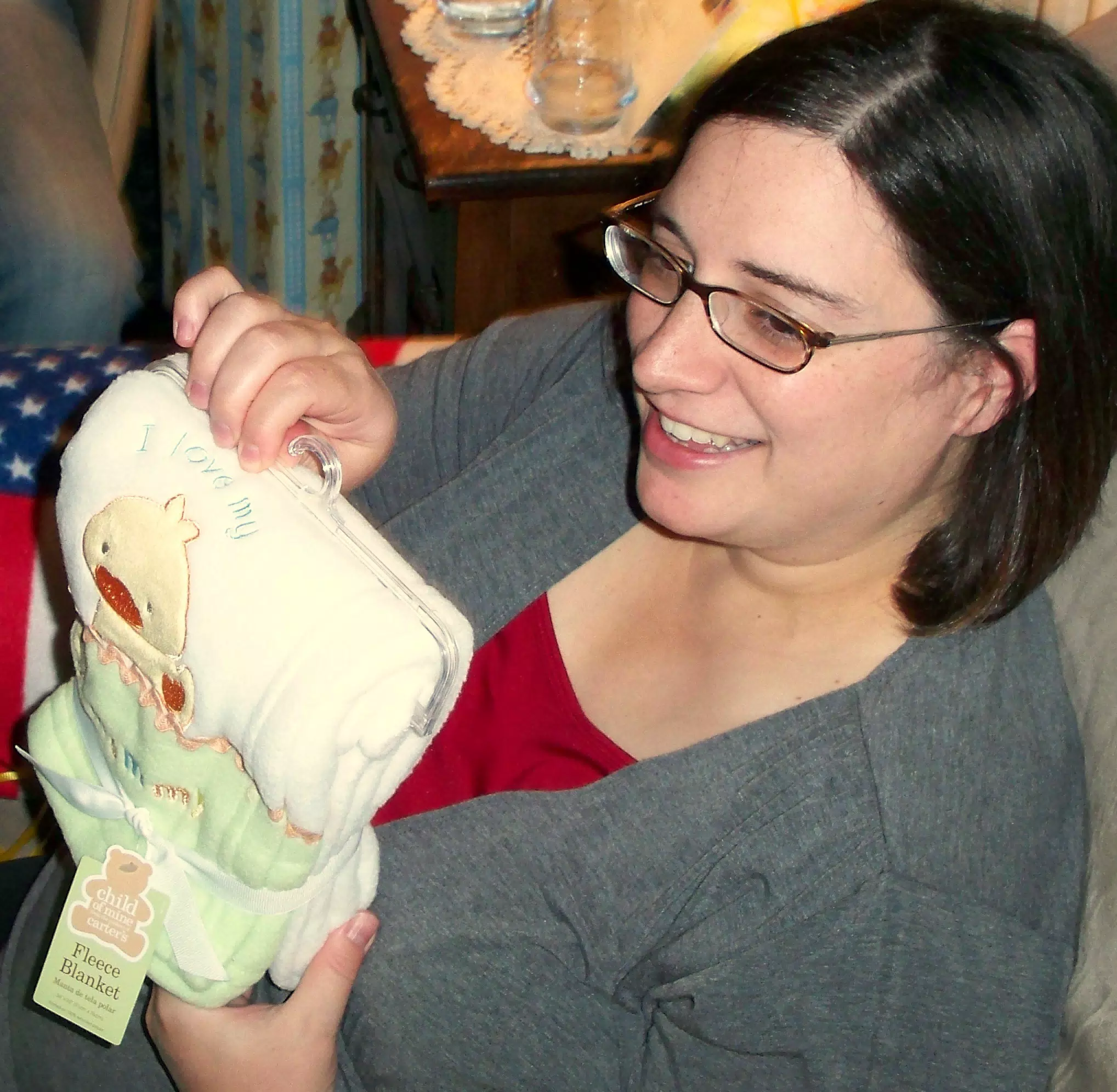 Baby Shower Fleece Blanket