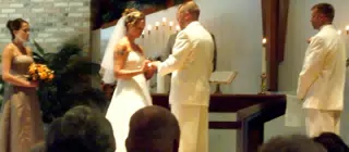 Howlett Wedding - Joe and Nikki Exchanging Rings