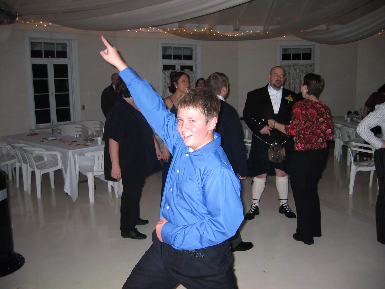 Jeremy at Scott and Dominica's Wedding Reception
