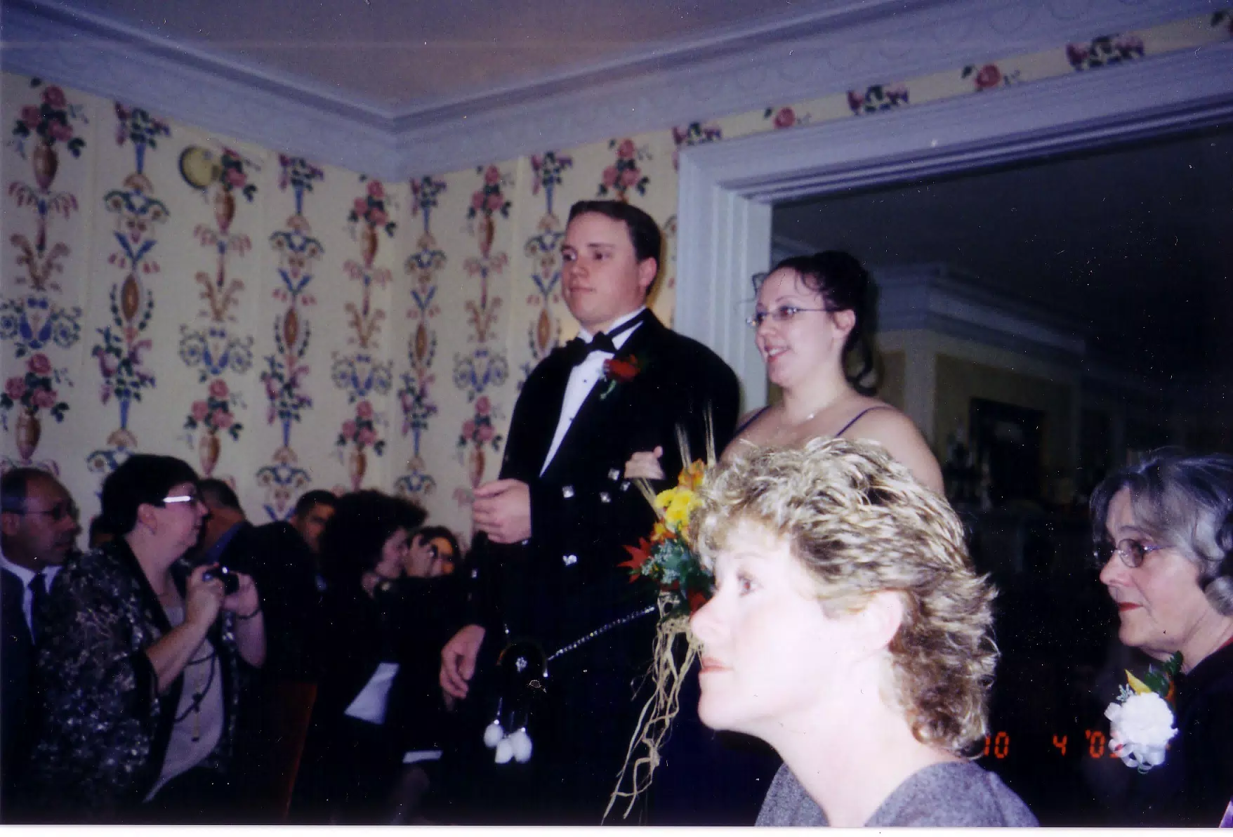 Josh Relyea and Tricia at Scott and Dominica's Wedding