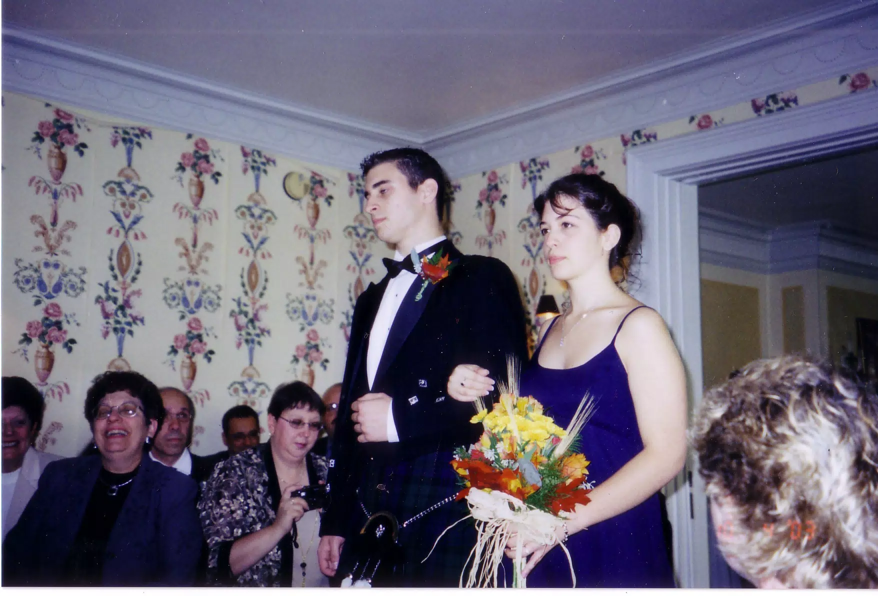Joe Tocco and Stephanie Tocco at Scott Alan Miller and Dominica Miller's Wedding