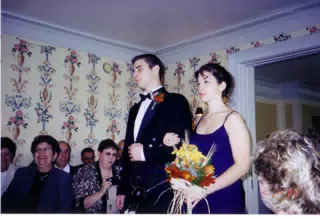 Joe Tocco and Stephanie Tocco at Scott Alan Miller and Dominica Miller's Wedding