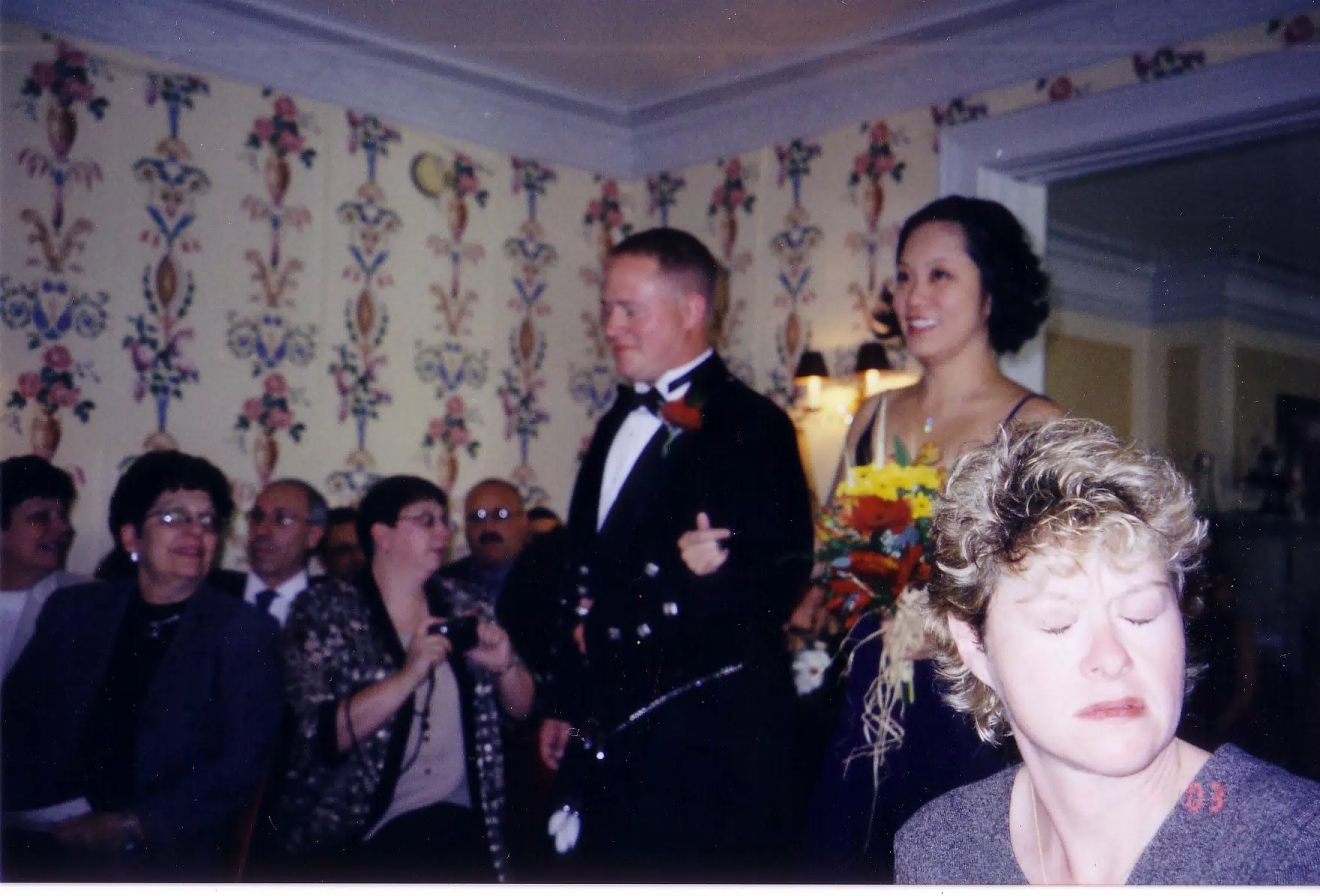 Eric Millen and Jenn Generoso at Scott Alan Miller and Dominica Miller's Wedding