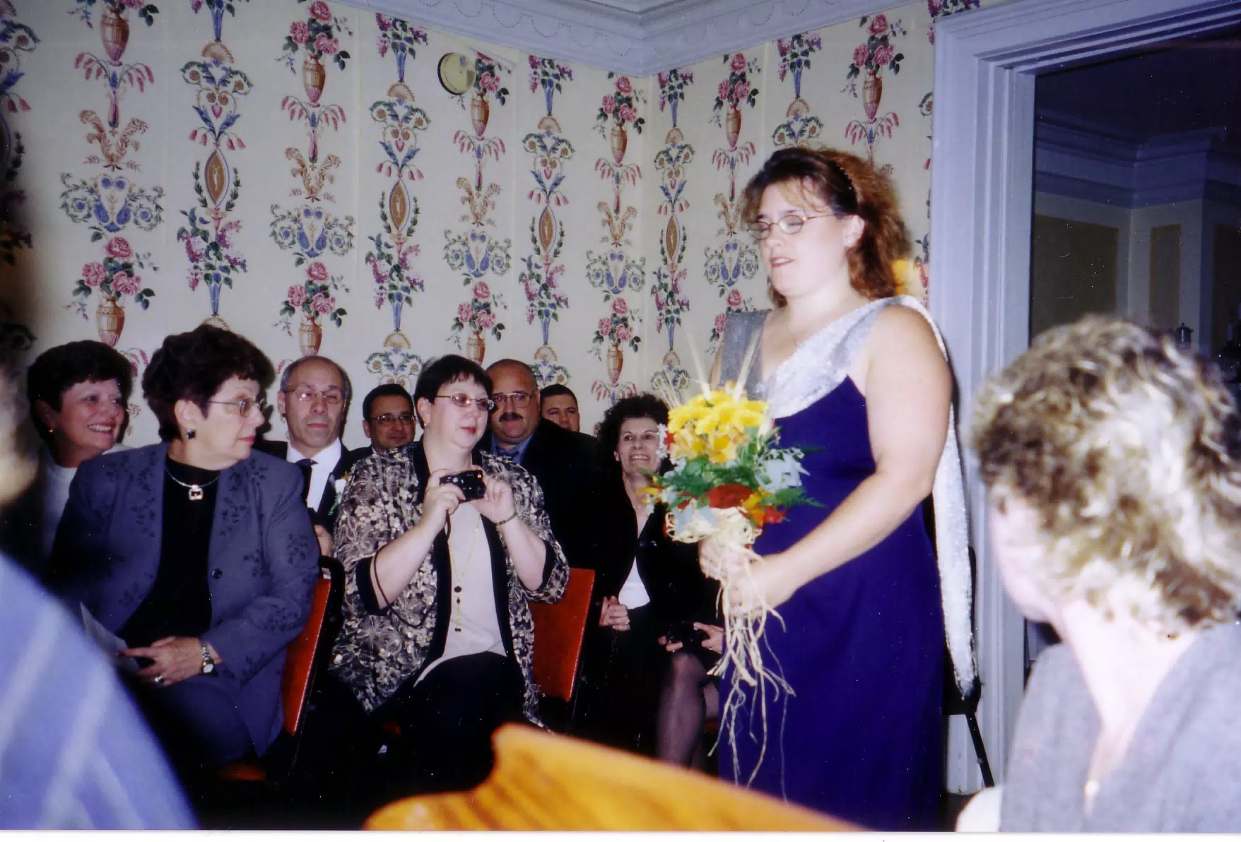 Francesca Grice at Scott and Dominica's Wedding