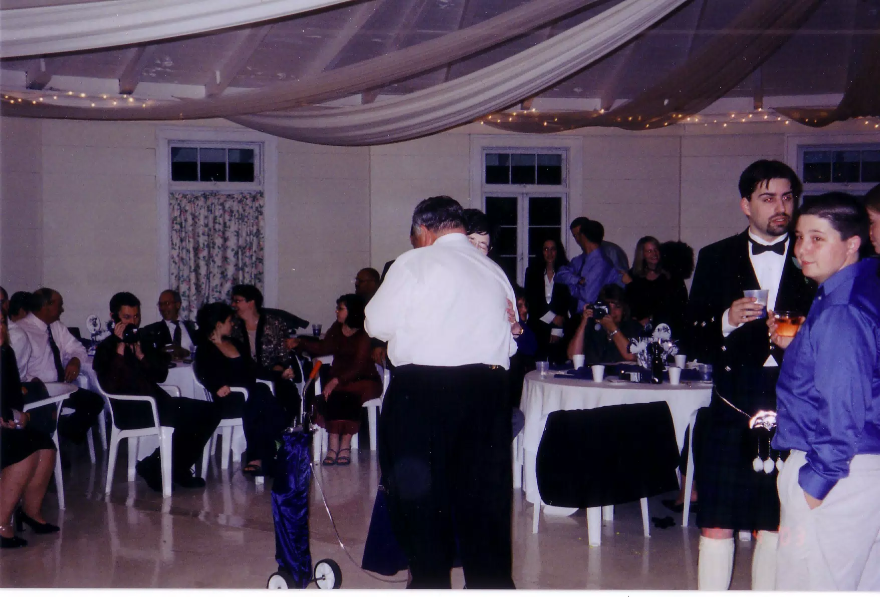 Tom and Karen Miller Dancing at Scott and Dominica's Wedding