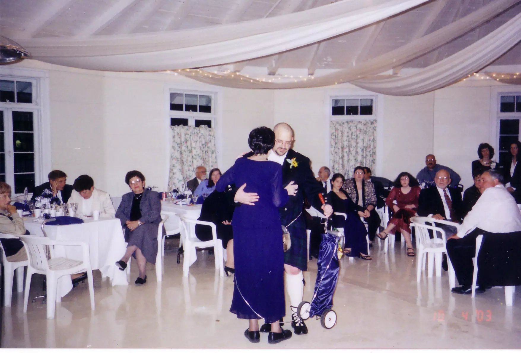 Scott and Karen Miller Dancing and Scott and Dominica's Wedding
