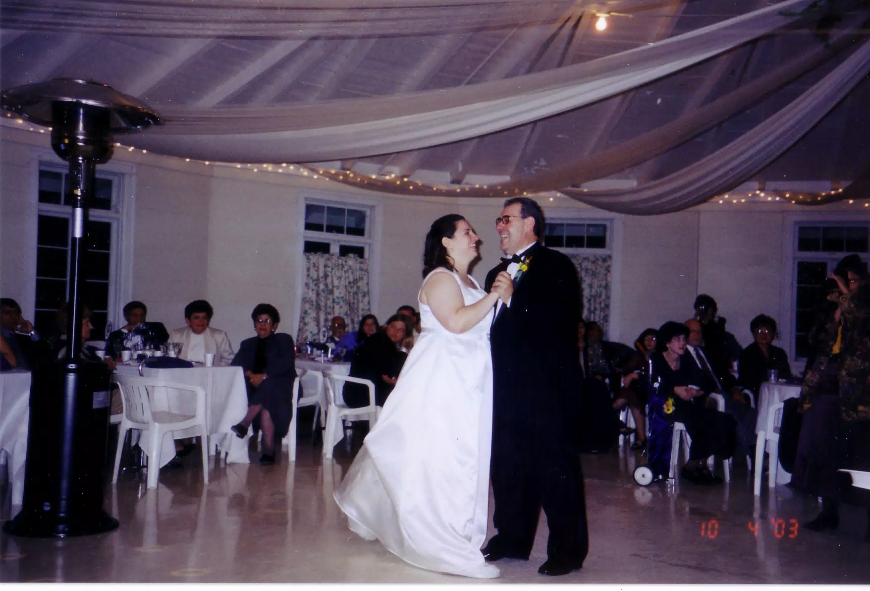 Dominica Dancing with her Father