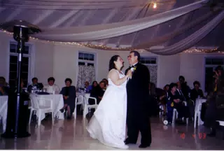 Dominica Dancing with her Father