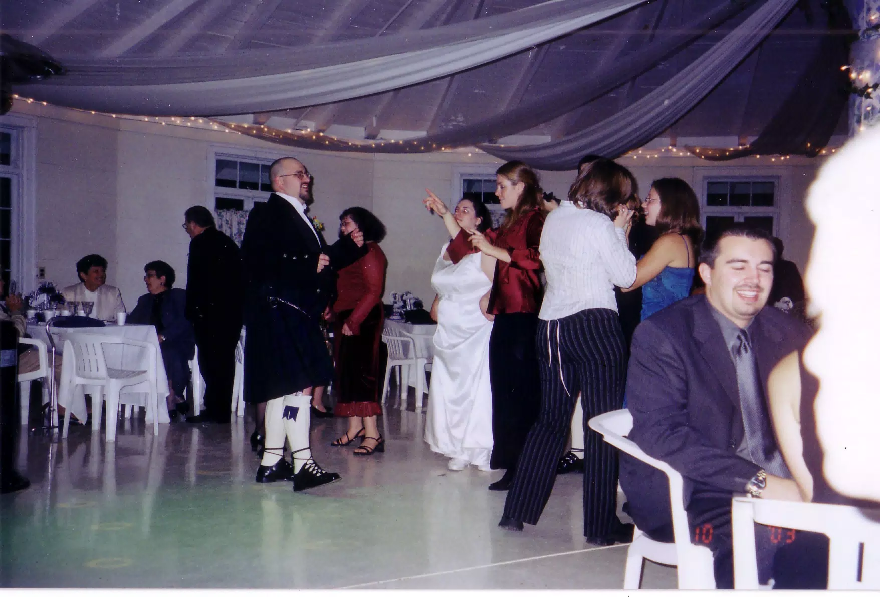 People Dancing at Our Wedding