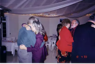 Uncle Don and Aunt Marlene and Aunt Sharon and Uncle Leo Dancing