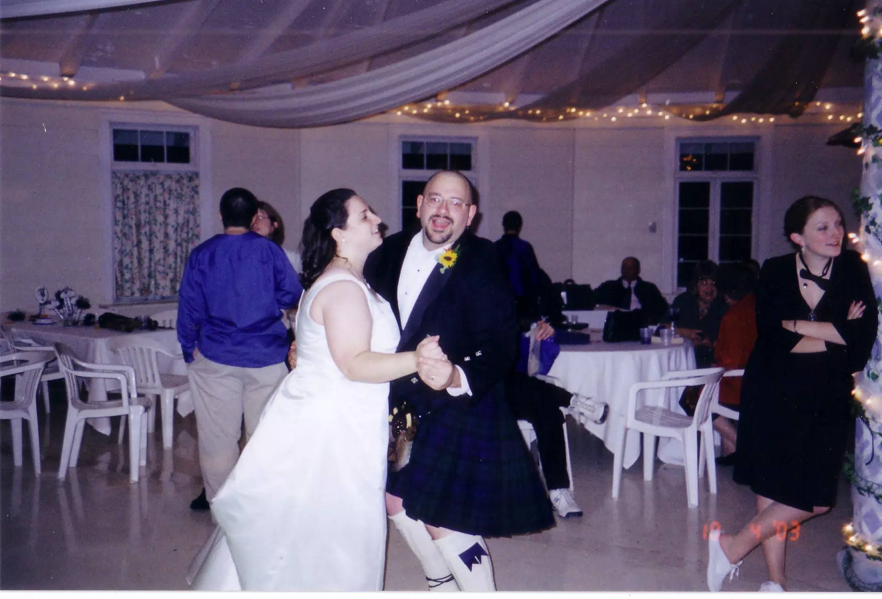 Scott and Domincia Do the Polka