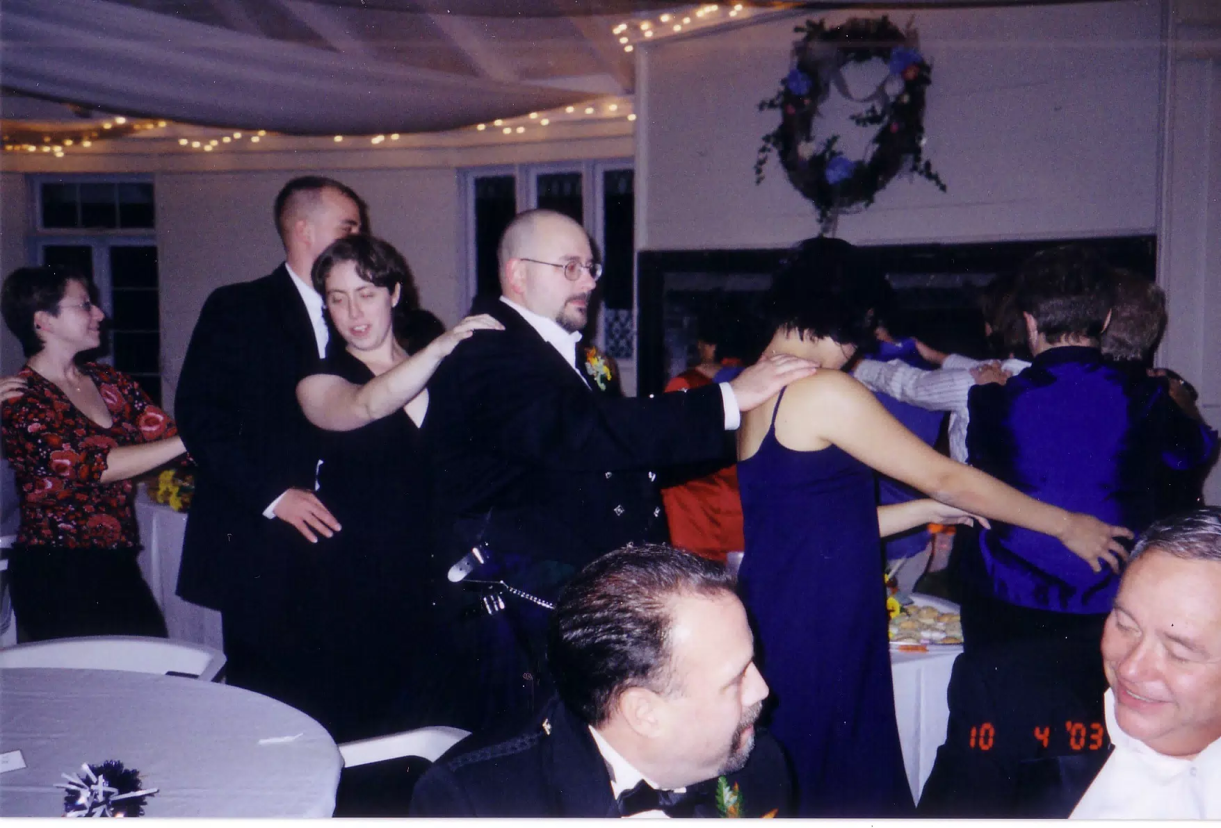 Scott and Dominica's Wedding Conga