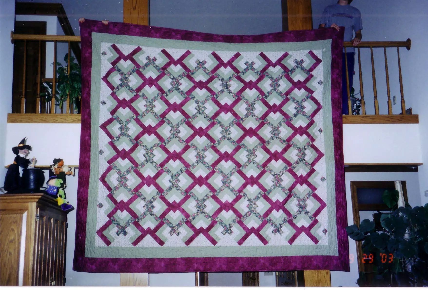 Scott and Dominica's Wedding Quilt