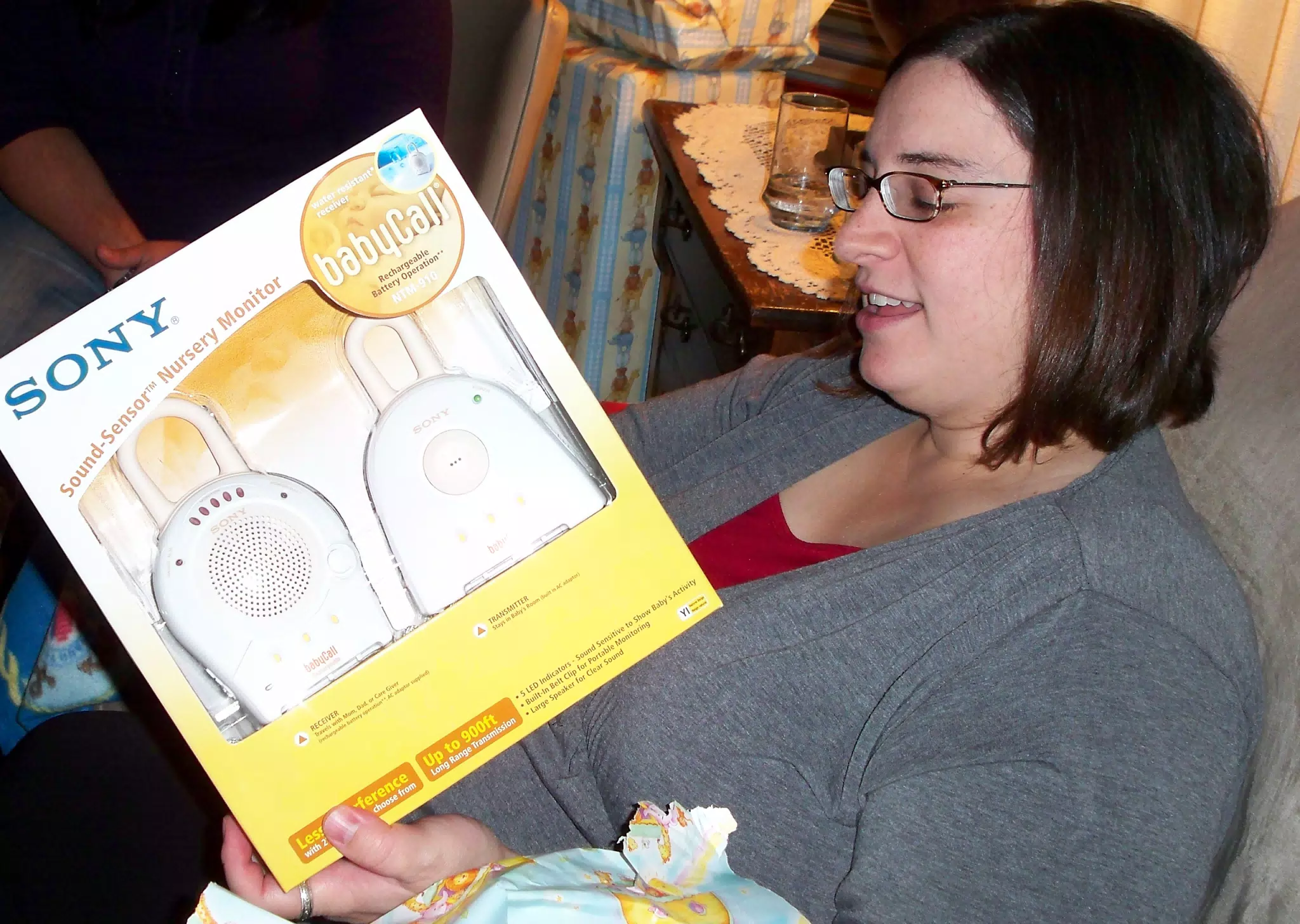 Baby Shower Dominica Opening Baby Monitor