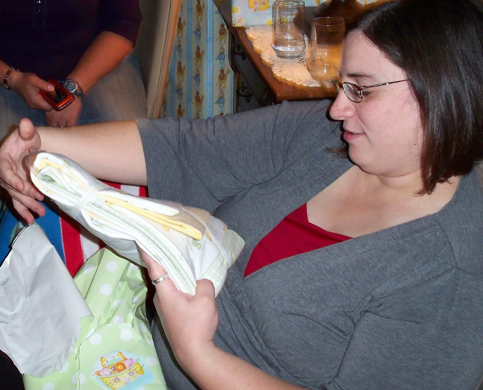 Baby Shower - Dominica Opening Receiving Blankets