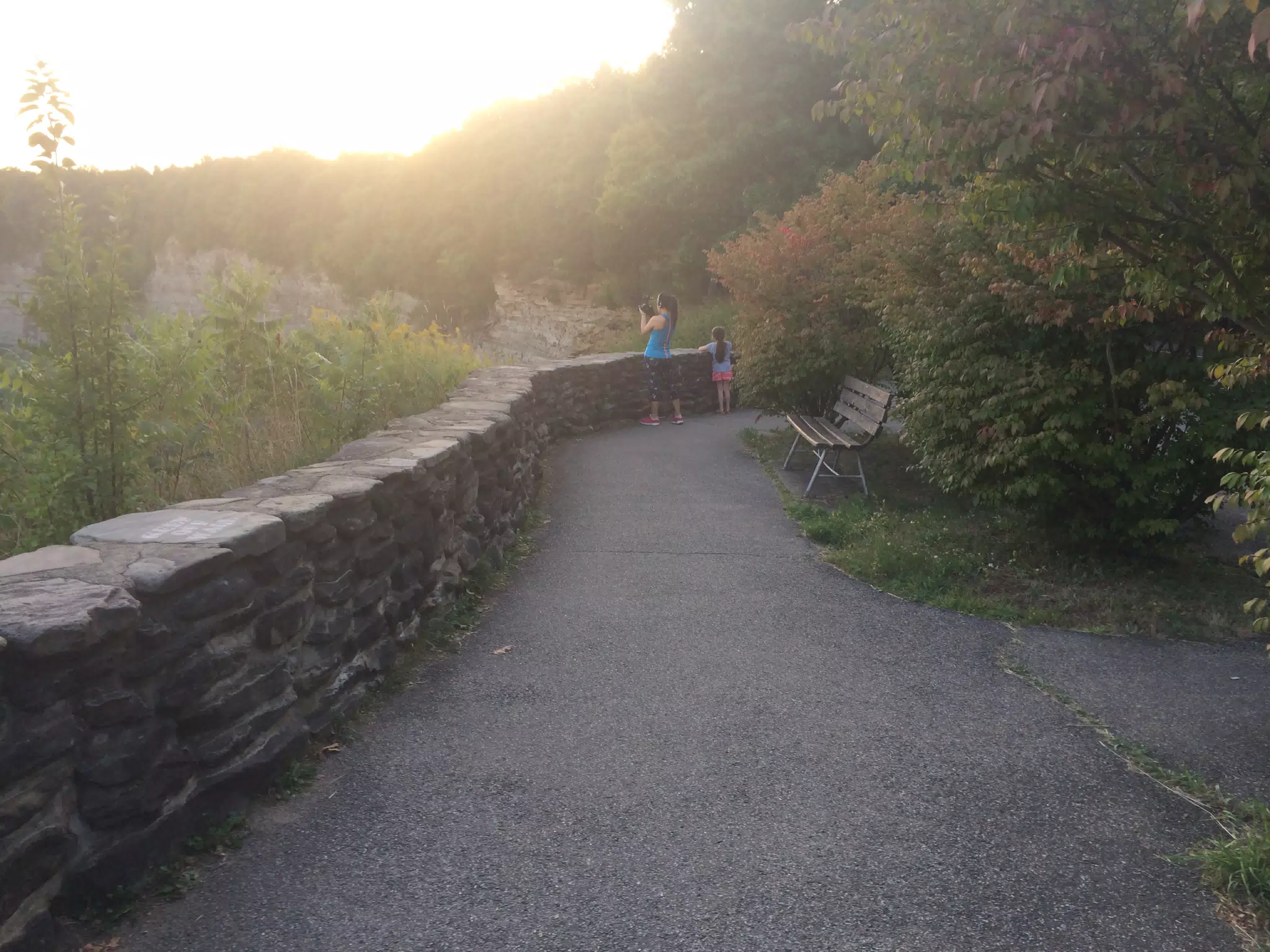 Maggie & Liesl in Letchworth State Park