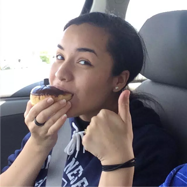 Maria Eating a Donut / Maggie in NY