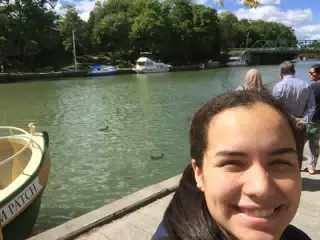 Maggie on Erie River Cruise