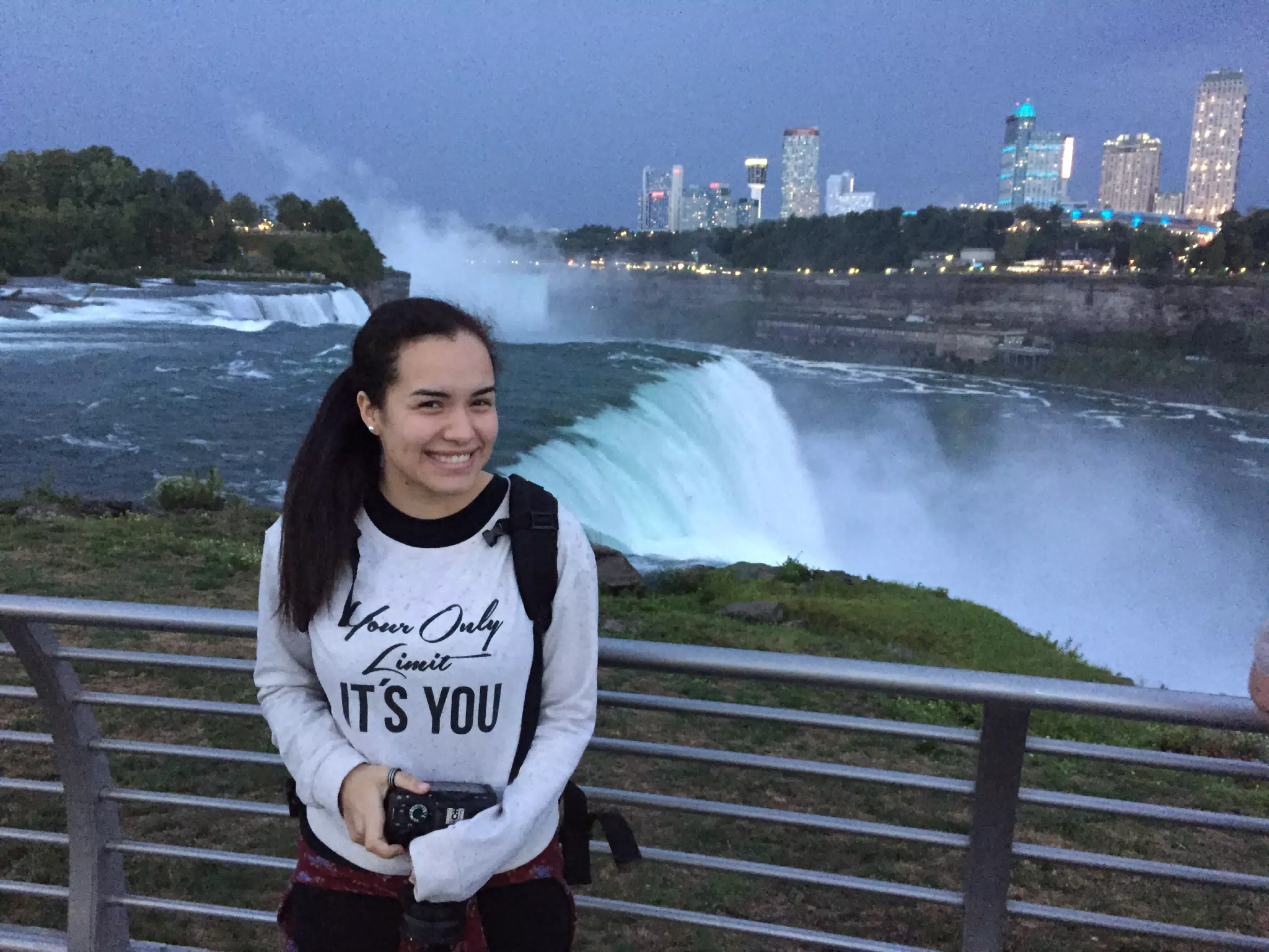 Maggie at Niagara Falls, NY