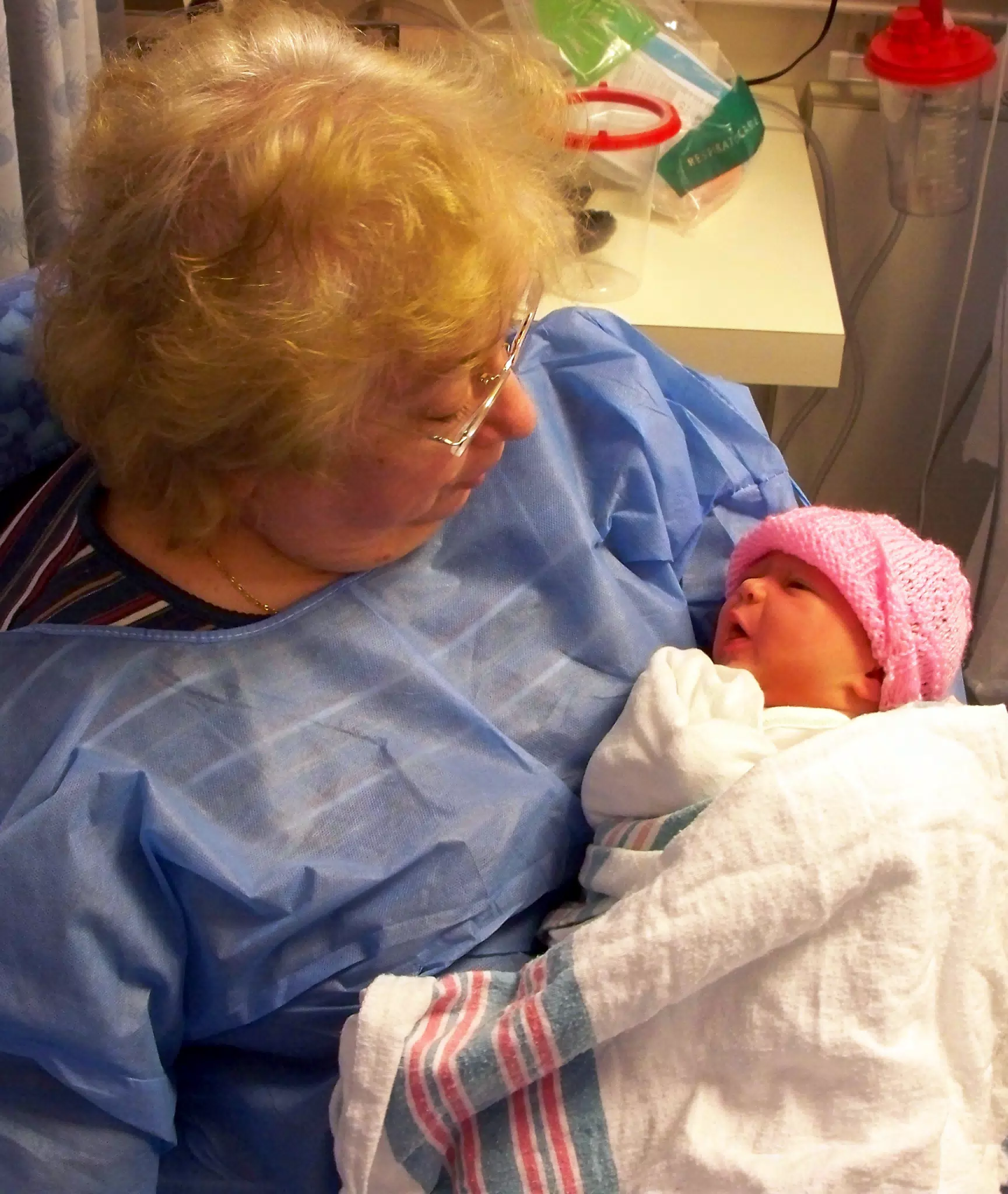 Liesl with Grandma Tocco
