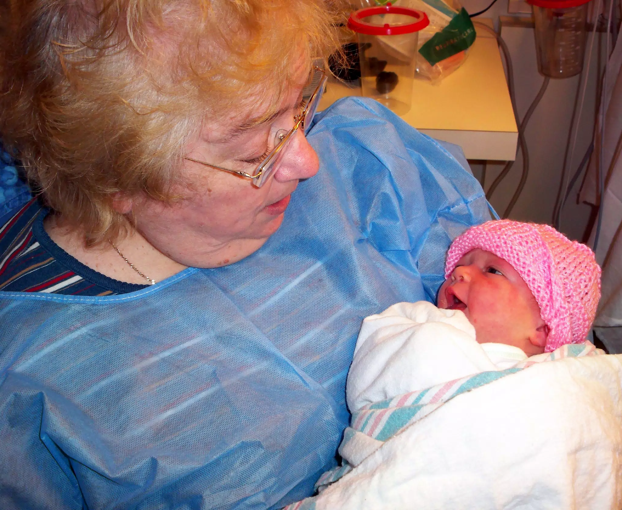Liesl and Grandma Talking
