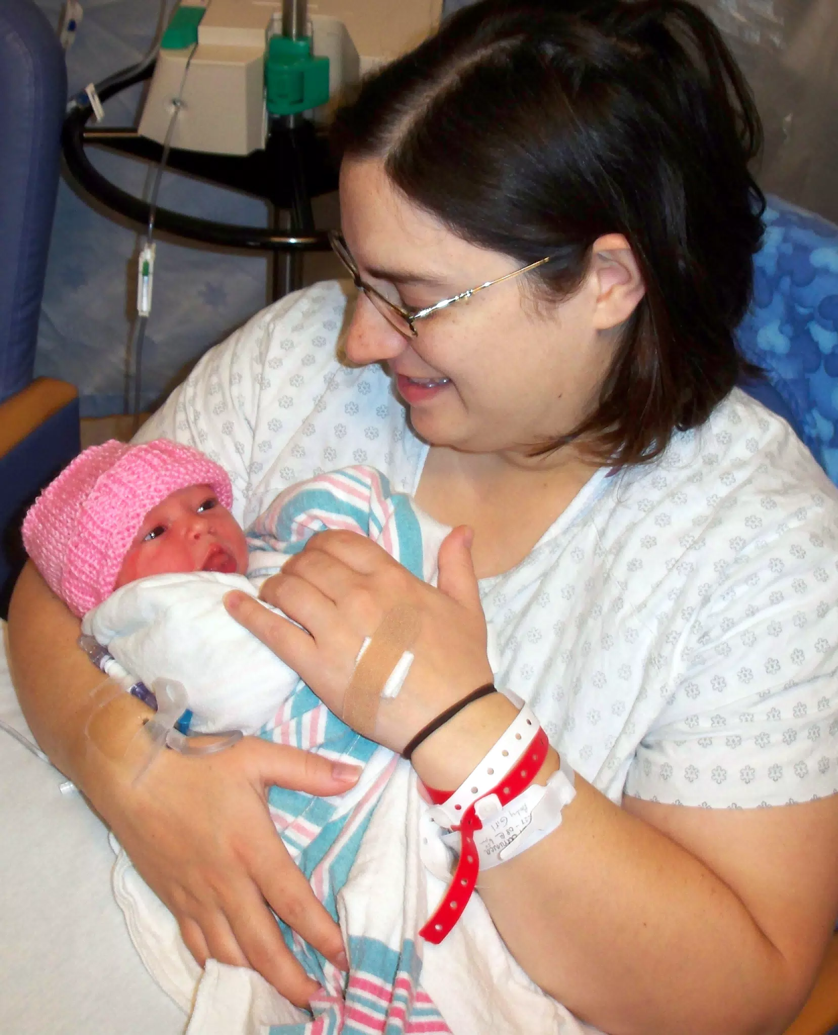 Dominica and Liesl in the Nursery