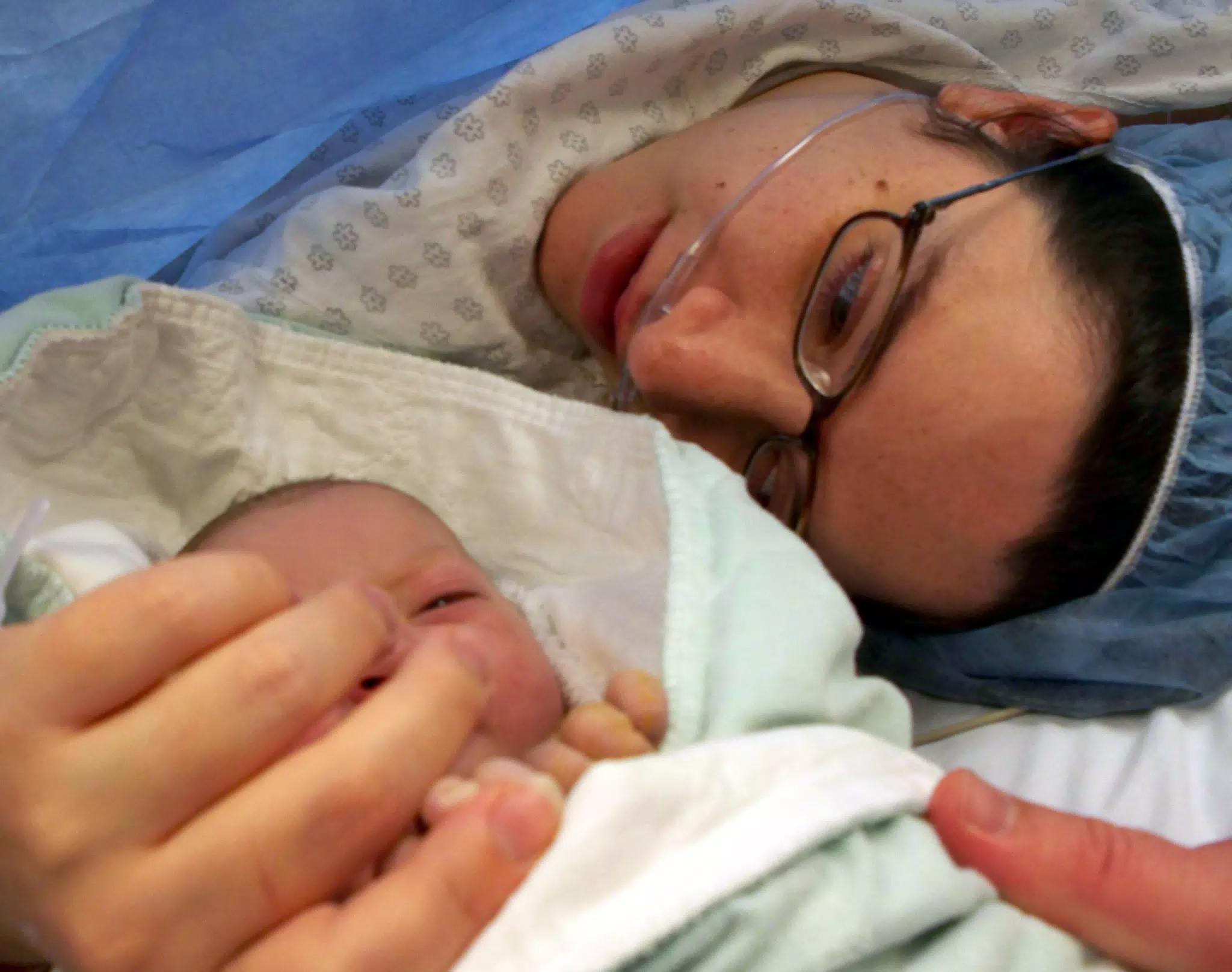 Dominica and Liesl in the OR