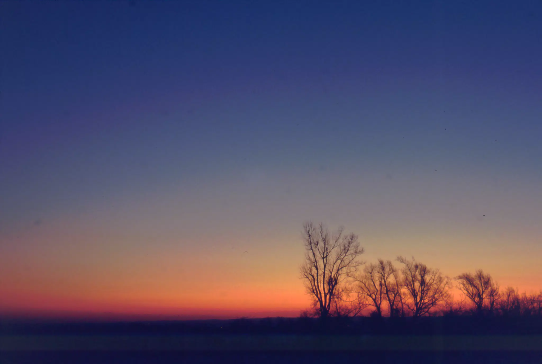 Sunset over Genesee Valley